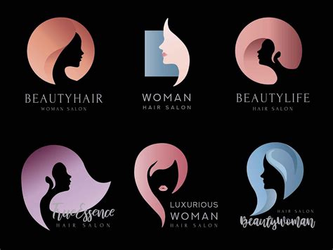 hair salon logo templates aipsd