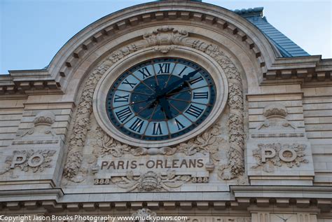 Clock At Paris Train Station Jasonbrooks Flickr