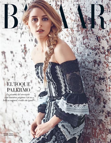 Olivia Palermo Wears The Perfect Braided Ponytail In Bazaar Mexico