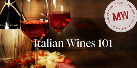 Italian Wines 101 Market Wines University District Calgary 14 May 2022