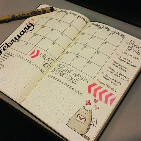 9 Bullet Journal Monthly Spread Ideas For 2020 Craftsonfire