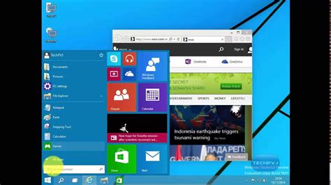 Windows 10 Operating System Technical Preview And Features Youtube