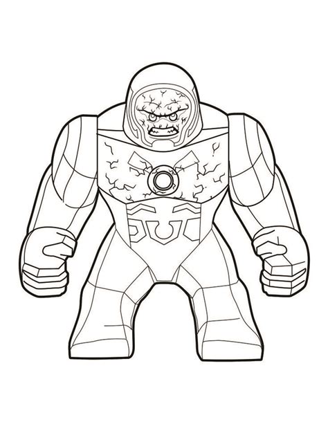 Free Printable Super Villain Coloring Pages