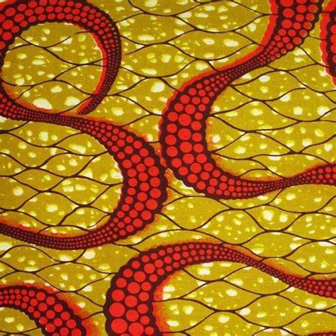 African Wax Prints Are Known For Their Vibrant Colors And Bold Designs