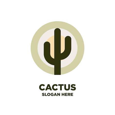 Premium Vector Cactus Logo