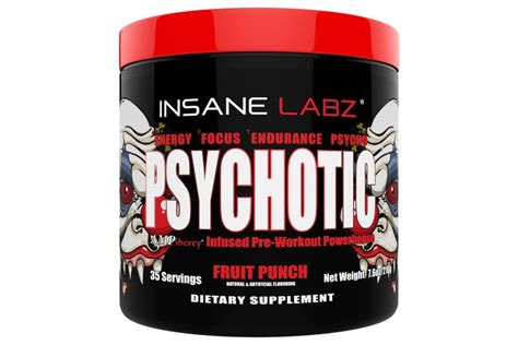 Insane Labz Psychotic Pre Workout Nowfit