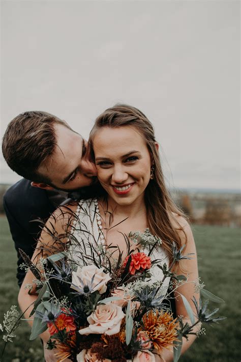 Autumn Elopement Shoot In Upstate Ny Photo Florals