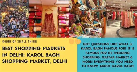 Delhi Karol Bagh Shopping Market Food To Eat And Everything To Know
