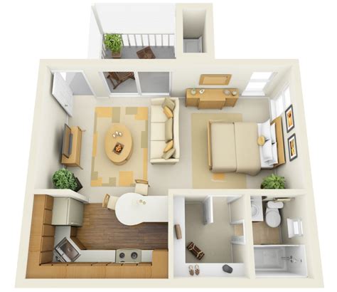 Ways To Divide A Studio Apartment Into Multiple Rooms