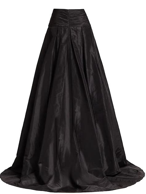 Satin Yoke Maxi Skirts Elizabeth S Custom Skirts