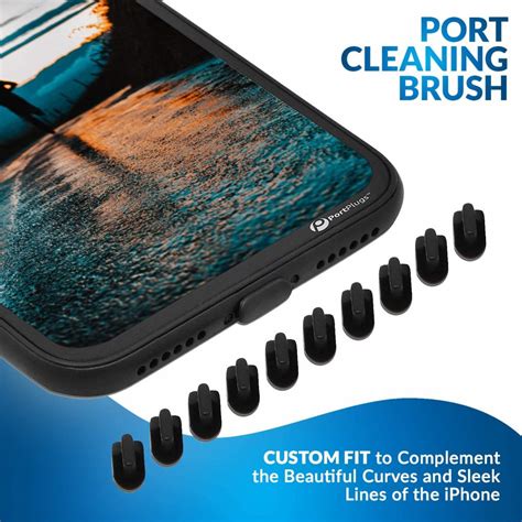 Iphone Lightning Port Covers 10 Pack Cleaning Kit Portplugs