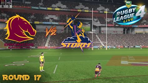 Melbourne storm v brisbane broncos. Melbourne Storm vs Brisbane Broncos | RUGBY LEAGUE LIVE 4 ...