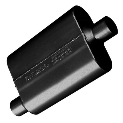 Flowmaster 40 Series Muffler 225 In Offset Inlet 225 In Center Outlet Aggressive Tone
