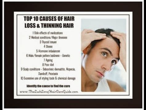It is a very common cause of. top 10 causes of hair loss - main cause of hair loss- All ...