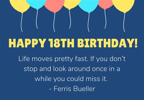 18th Birthday Quotes For Friends