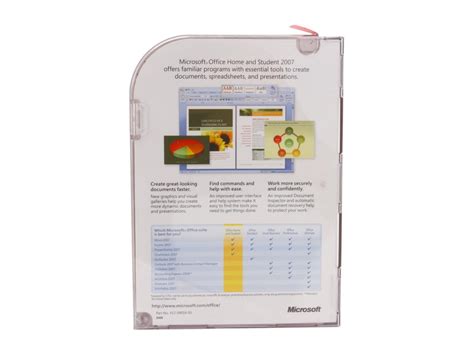 Microsoft Office Home And Student 2007 Licensed For 3 Pcs
