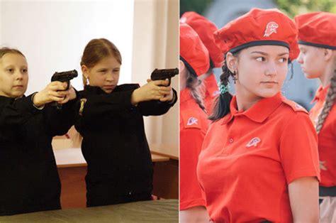 Vladimir Putin Training Girls To ‘fire Rifles And Handle Grenades