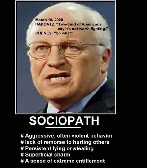The Great American Disconnect Political Comments Disgraced War Criminal Dick Cheney Honored