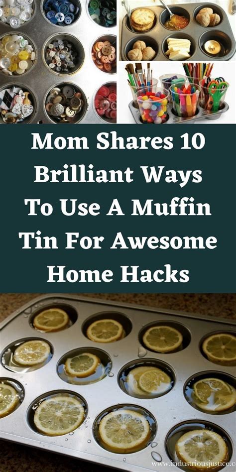 An Image Of Muffin Tins With Lemon Slices In Them And The Words Mom