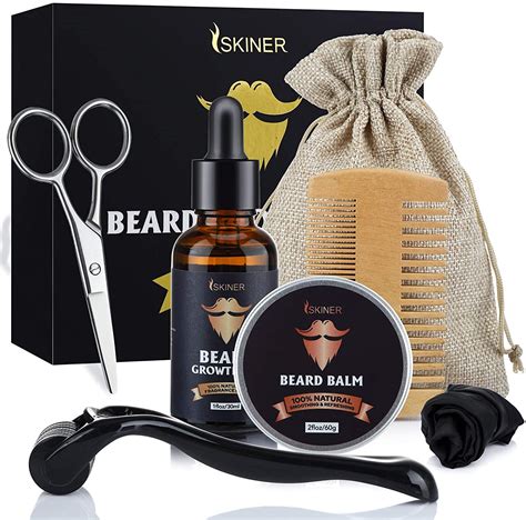 Beard Growth Kit Beard Grooming Kit With Beard Oil Desi Shopper