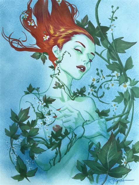 Poison Ivy In David Rollems Josh Middleton Comic Art Gallery Room
