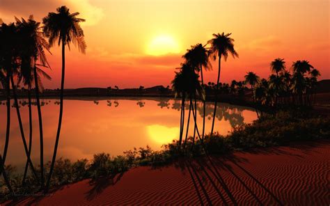 desert oasis landscape wallpapers 4k hd desert oasis landscape backgrounds on wallpaperbat