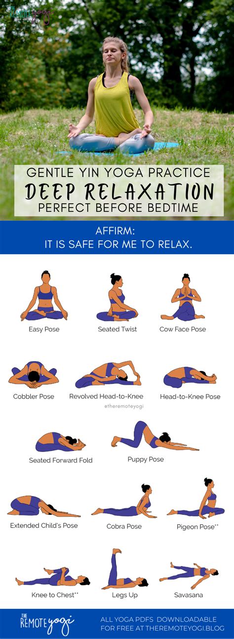 Yin Yoga Sequence Yoga Sequences Relaxing Yoga Deep Relaxation Yoga