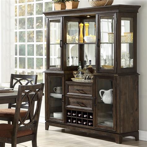 Acme Furniture Jameson Transitional Hutch And Buffet With Led Touch