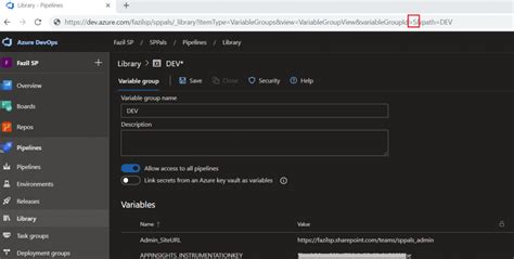 How To Access Azure Devops Variable In Spfx Solution Part 1