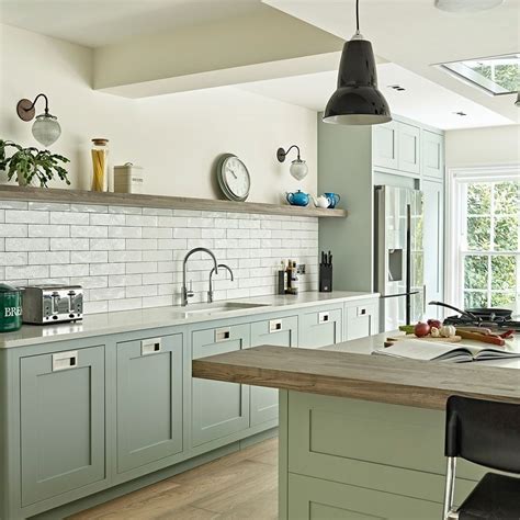 Green Kitchen Modern Shaker Kitchen Shaker Style Kitchen Cabinets
