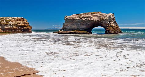 Natural Bridges State Beach In Santa Cruz California Photograph By