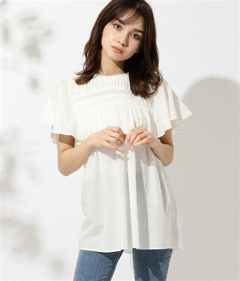 Pintucked Tunic Blouse Anap Philippines Official Store