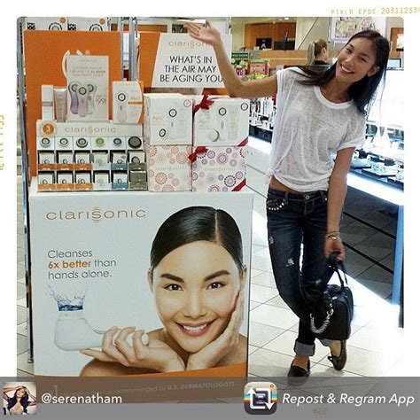 Repost From Beauty Serenatham Of A Clarisonic Ad That She Spotted At
