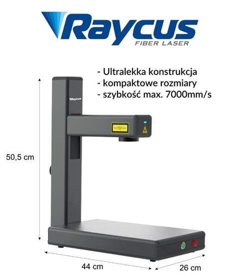 Grawerka laserowa RAYCUS 20W EM SMART Laser Fiber Zaborów Kup teraz