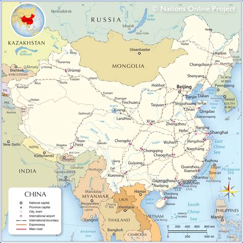 Maps World Map China Gambaran