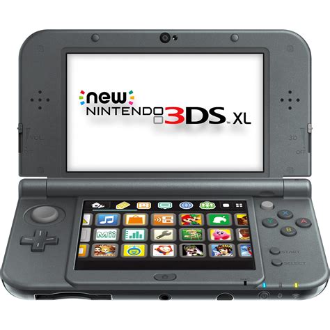 New Nintendo 3ds Xl In Charcoal Gray Town