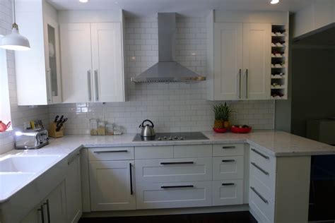 Where to place a range hood in the kitchen? Extreme IKEA Makeover for a 1950's Kitchen