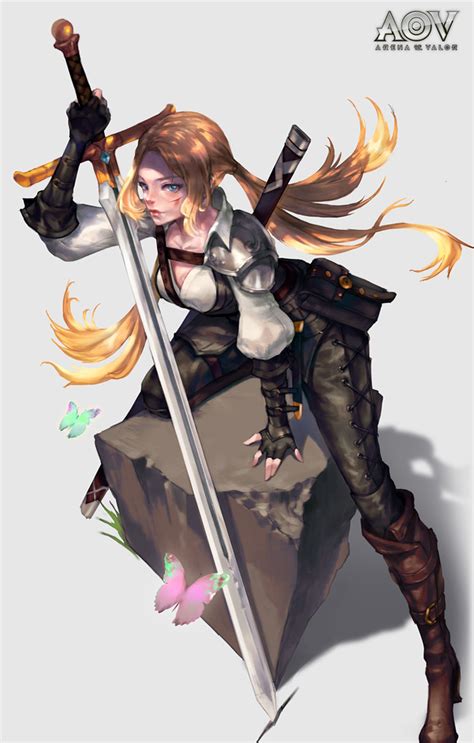 Artstation Aov Arena Of Valor S Character Butterfly