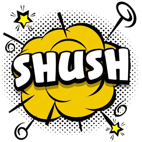 Shush Face Cartoon