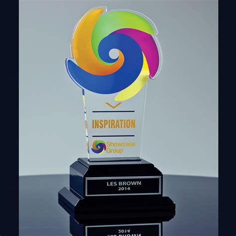 Unique Multi Colored Acrylic Trophy Trophy Manufacture In Mumbai