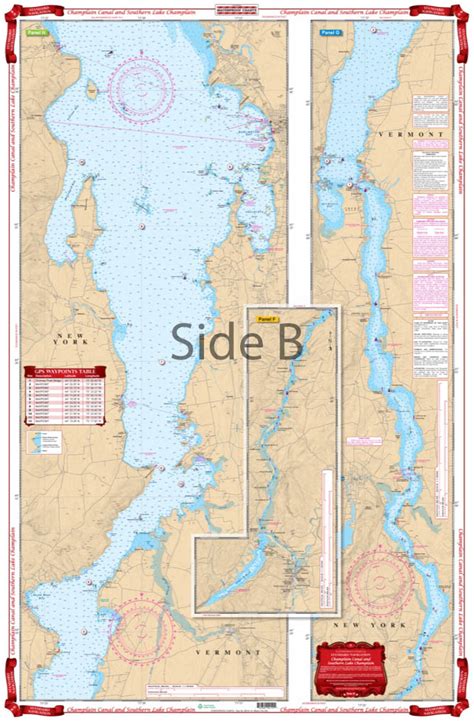 Lake Champlain Depth Charts