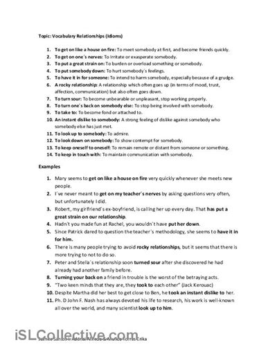 14 Relationship Worksheets For Adults