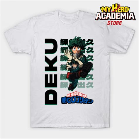 Deku T Shirt My Hero Academia Store