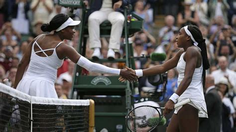 Year Old Cori Coco Gauff Beats Venus Williams In The First Round Of Wimbledon