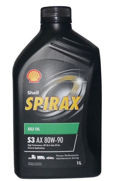 Vásárlás Shell Spirax S3 Ax 80w 90 1 L Váltóolaj árak összehasonlítása
