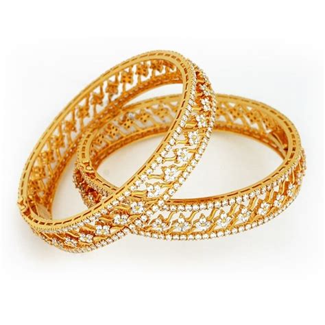 Latest New Stylish Gold Bangles In Pakistan Sari Info