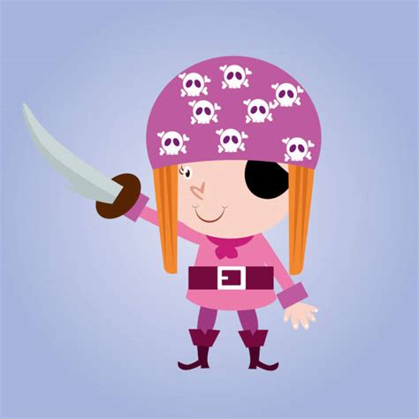 Cute Pirate Girl Clip Art Illustrations Royalty Free Vector Graphics And Clip Art Istock
