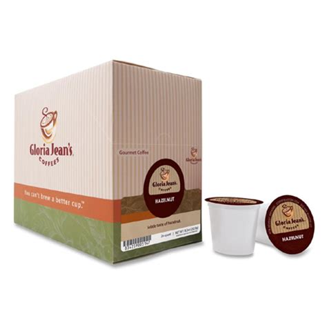 Gloria Jean S Hazelnut Coffee K Cups Medium Roast Box