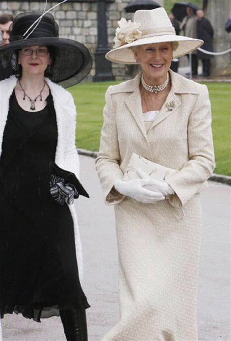 Princess Alexandra And Her Daughter Marina Ogilvy Formerly Mowatt