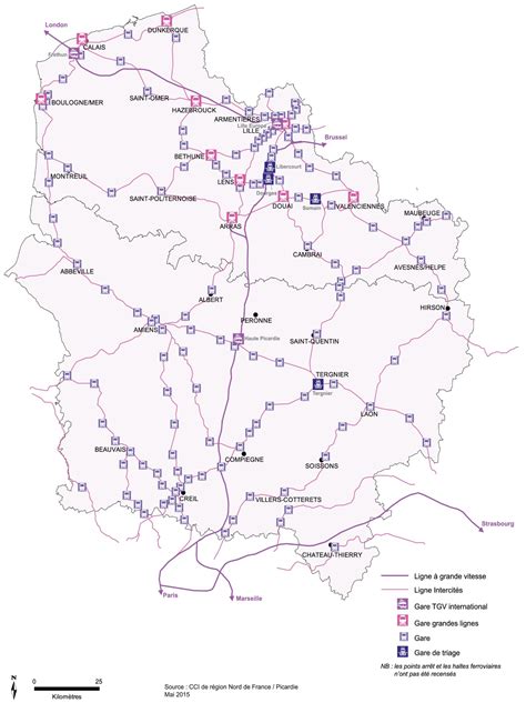 Picardy, french picardie, historical region and former région of france. Hauts-de-France rail map